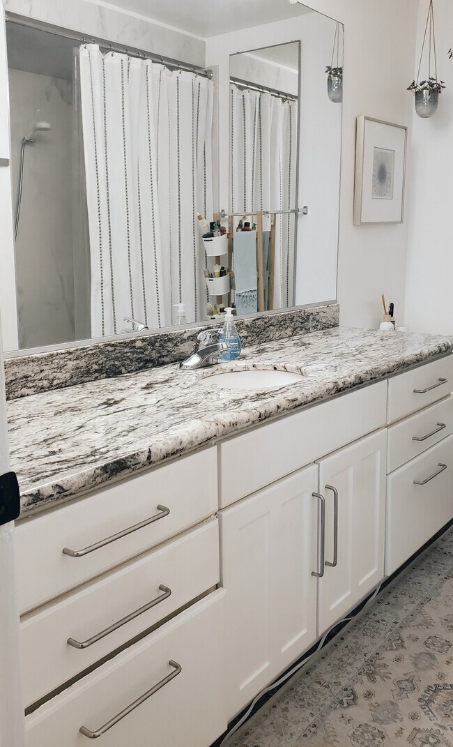Marble countertops Master bath - 3601 W Hidden Ln