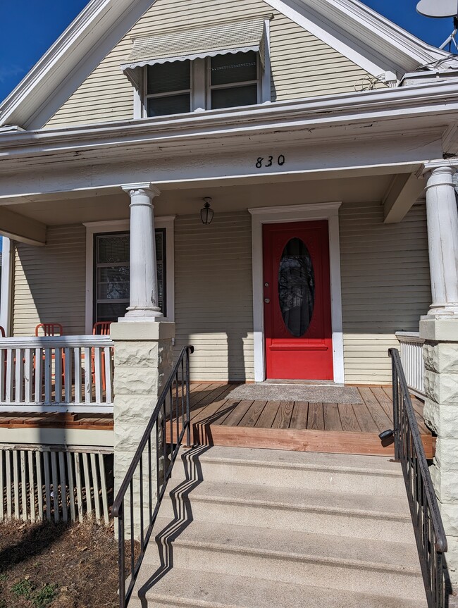 Front porch from front yard - 830 Y St