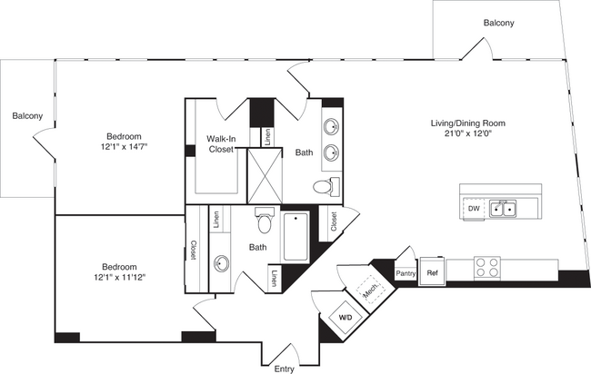 Floorplan - The Edge