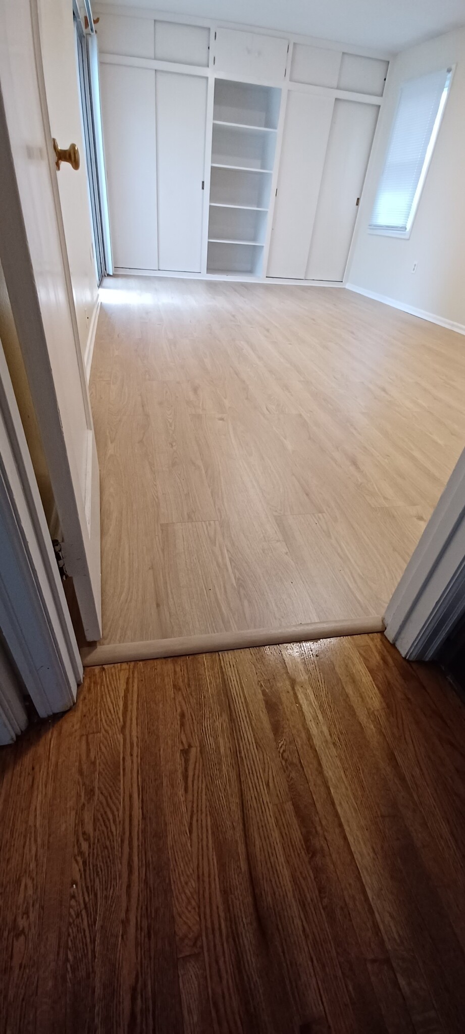 New floors in bedroom - 4822 N 14th St