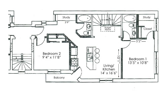 Floorplan - Harris Point Chicago