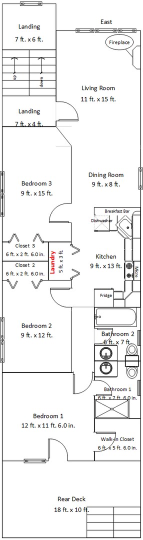 Building Photo - Condo Quality 3Bed/2bath in Wicker Park! In-Unit Laundry! Central Air! Blue Line!