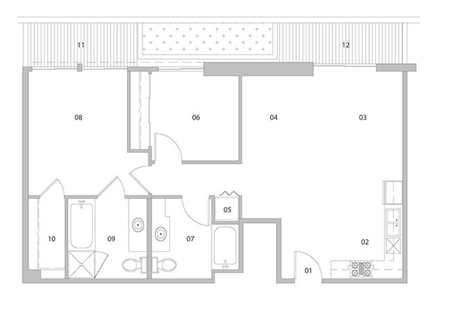 2BR/2BA - The Burton Pasadena