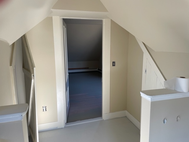 Looking into back room from bathroom - 14 Eastern Point Rd