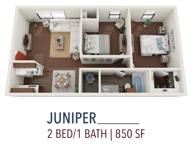 Floorplan - Cimarron Apartments