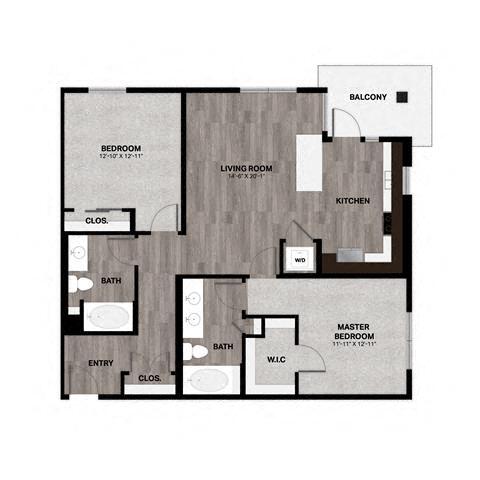 Floorplan - Windsor Mission Valley