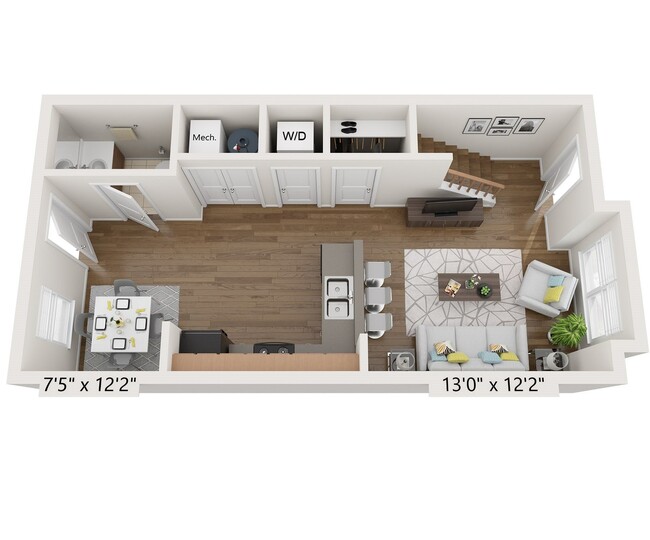 Floorplan - Beecher Terrace Phase II (0680)