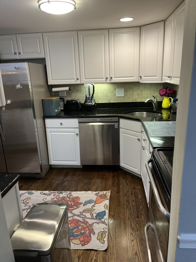 Kitchen view from hallway door by living room - 439 W Grant Pl