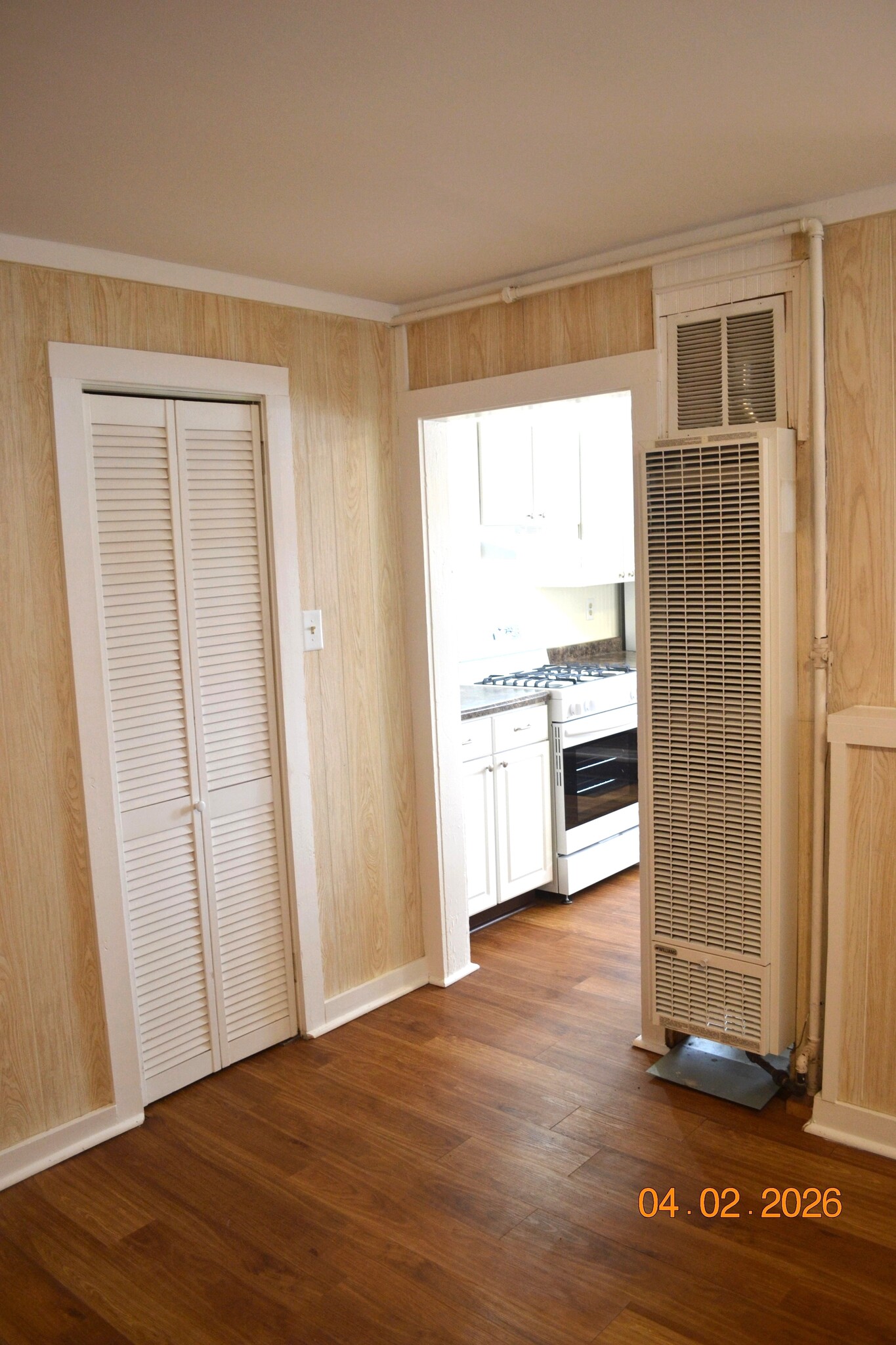 large closet just inside the living room - 222 W Case St