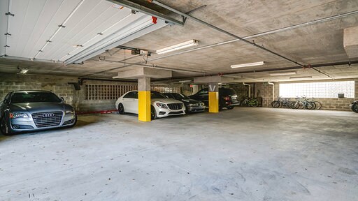One indoor parking space public spaces available in the rear - 128 S Beach St