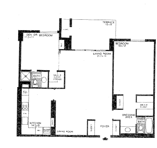 1BR/2BA - Watergate At Landmark