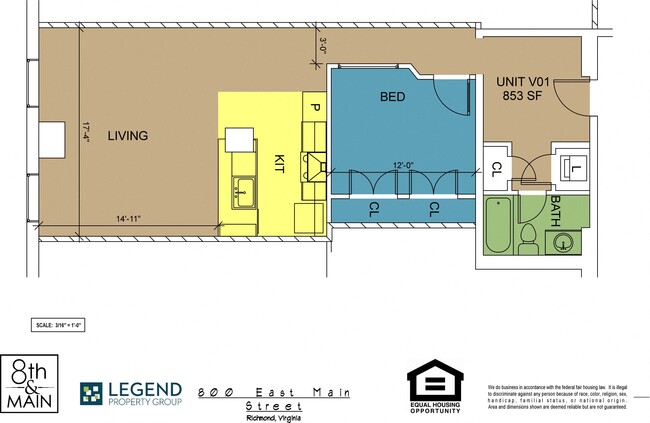 Floorplan - 8th and Main