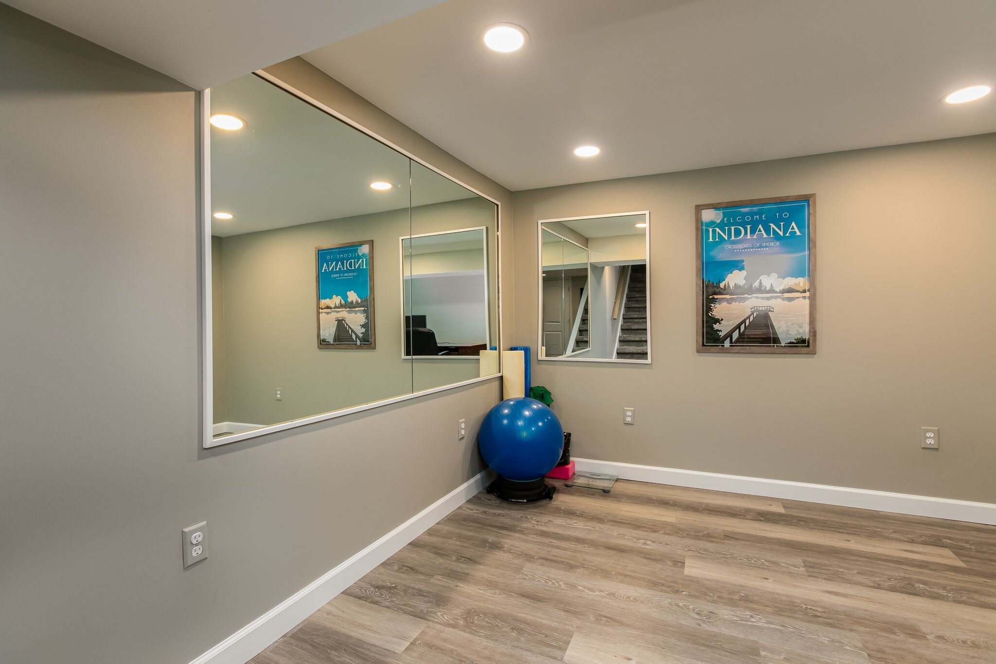 Exercise area downstairs - 1536 Gordon Dr