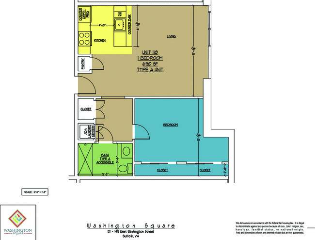 Floorplan - Washington Square