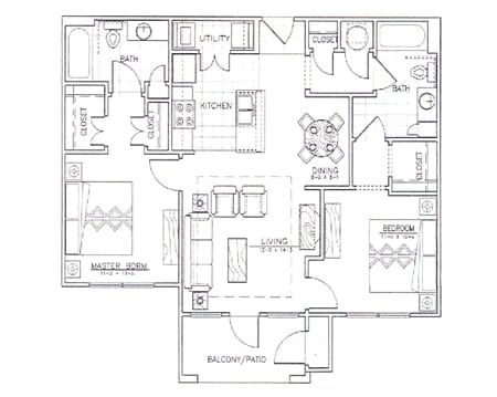 2br/2ba - Dwell at the Arbor