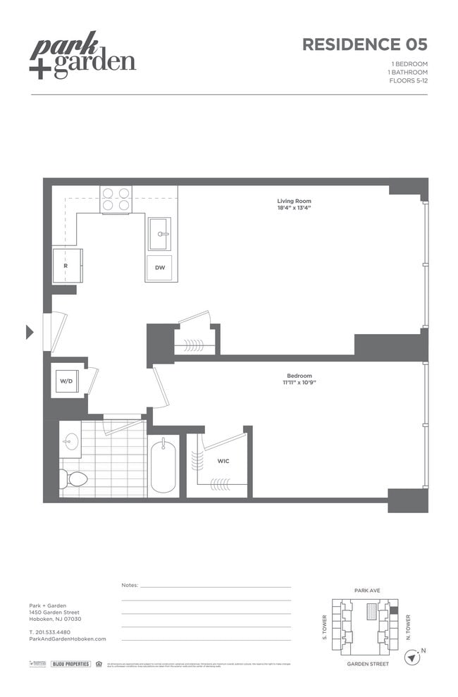 Floorplan - Park + Garden