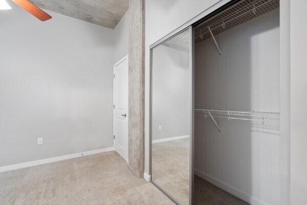 Double hung shelving - 301 Demonbreun St