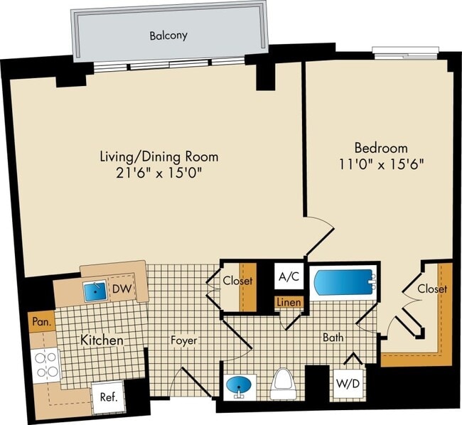 Floorplan - The Metropolitan