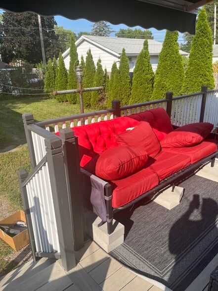 Back porch - 2118 Elm St