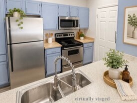 new sink, disposal, faucet.  additional pantry for extra room add - 231 W Horizon Ridge Pky