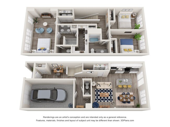 Floorplan - Hudson at Georgia's Landing