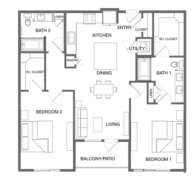 Floorplan - Flatiron LV