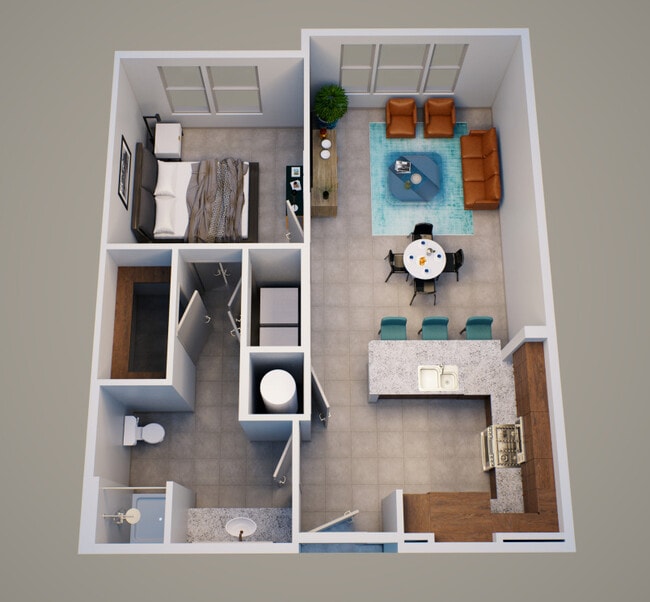 Floorplan - Sierra Vista Senior Villas