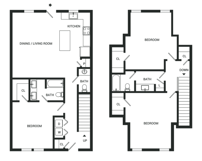 Floorplan - Arabella Townhomes