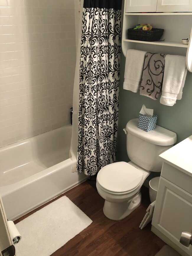 Adorable guest bath - 233 London Towne Dr