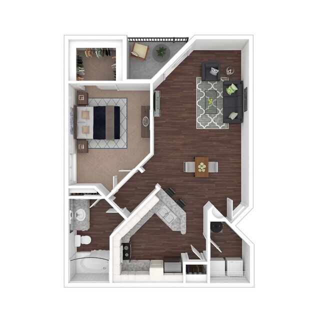 Floorplan - Noble Park Apartments