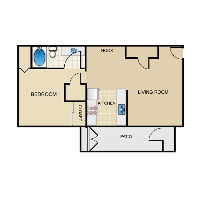 Floorplan - Shadow Ridge Apartment Homes