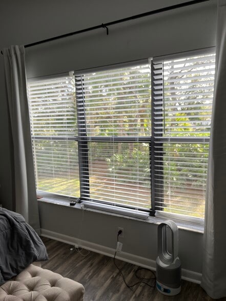 Private peaceful view from master bedroom - 3930 SW Greenwood Way