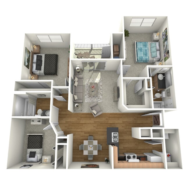 Floorplan - Eastside at 2201