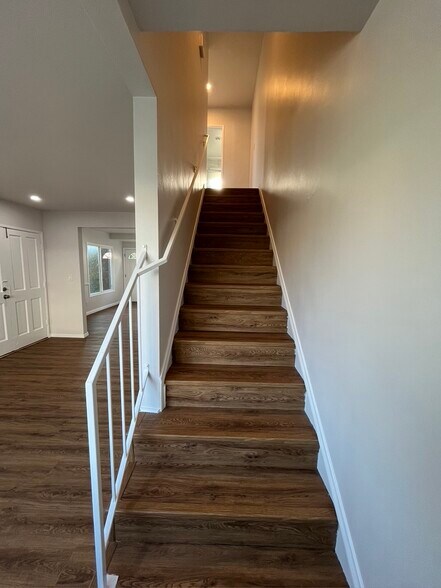 Unit A - Stairs - 2411 Harriman Ln