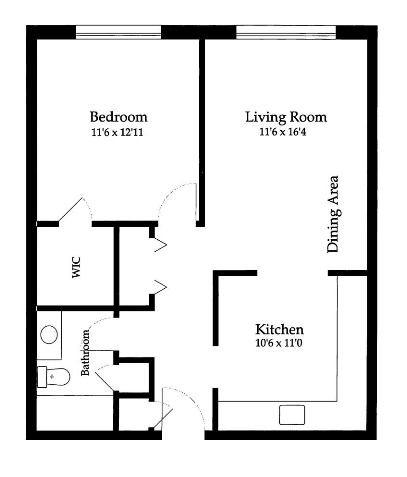 1BR/1BA - Cold Spring Apartments