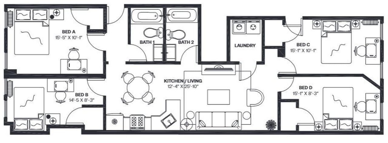 Building Photo - Room in Shared 4 bed/2 bath home in Williamsburg