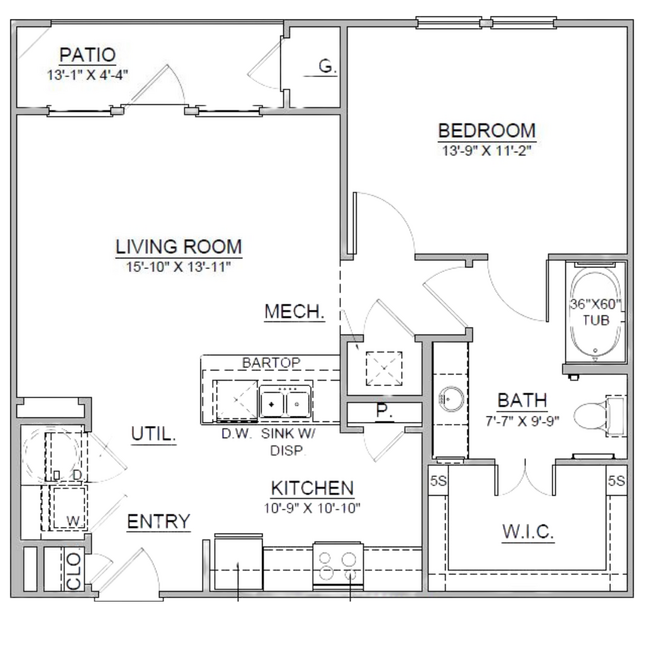 Floorplan - Palladium Fain Street