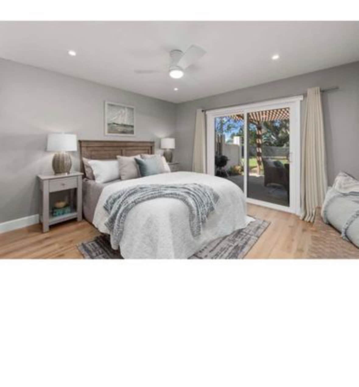 Master bedroom with staged furniture. - 804 Caminito Azul