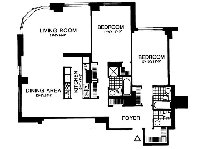 2BR/2.5BA - Liberty Court