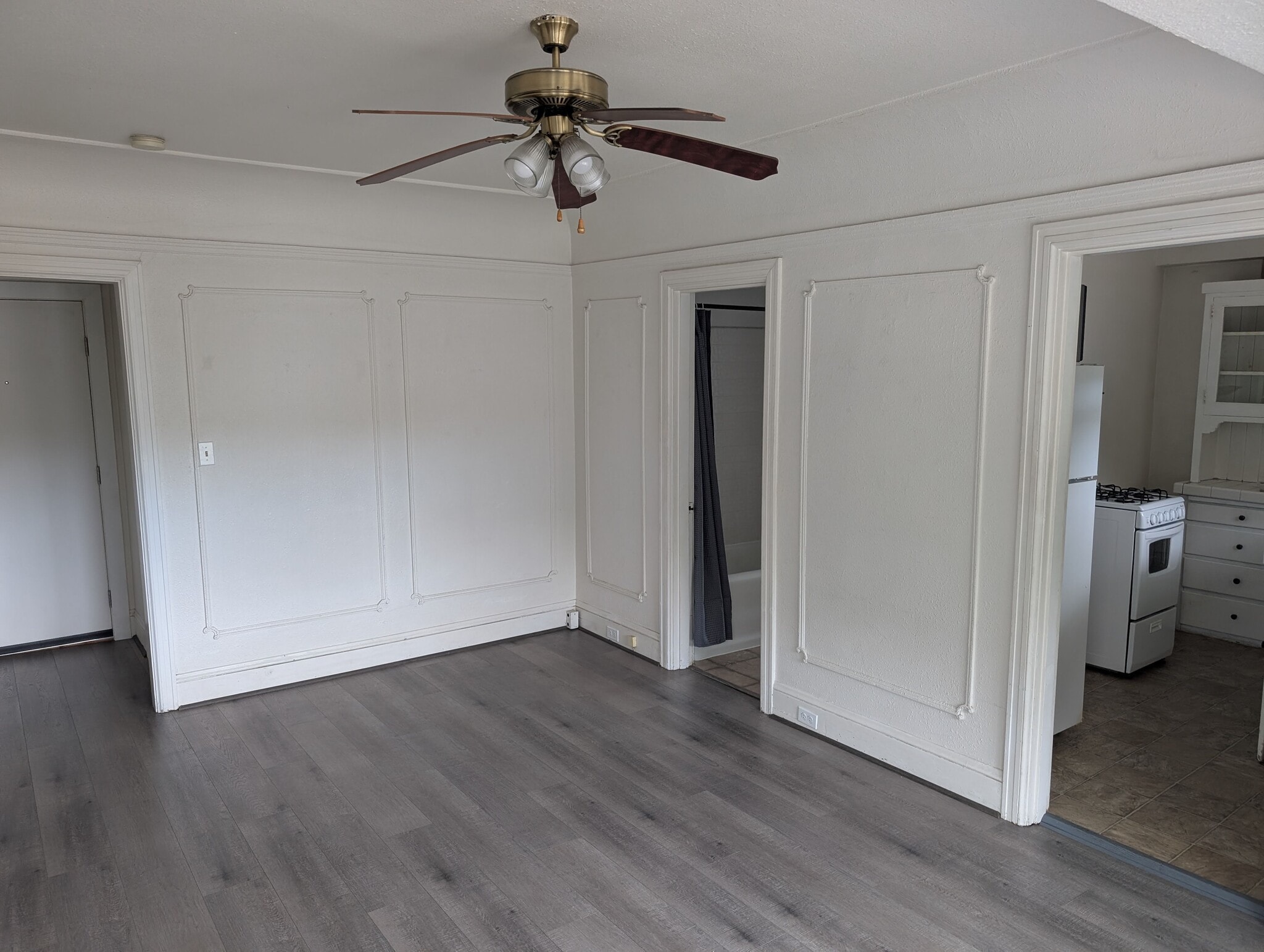 Looking towards bathroom & kitchen - 403 Green St