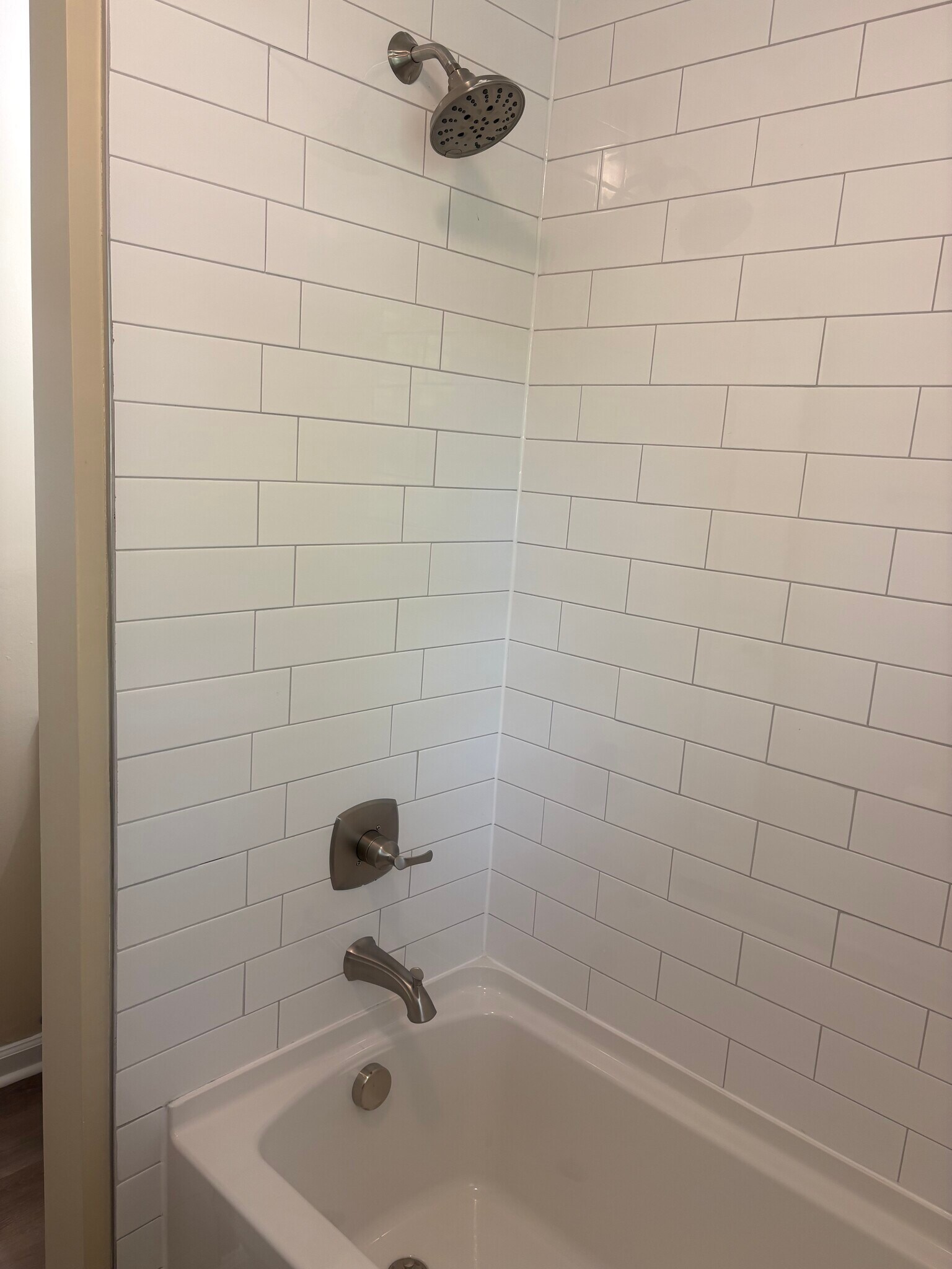 New tile shower - 1039 N Lakeshore Dr