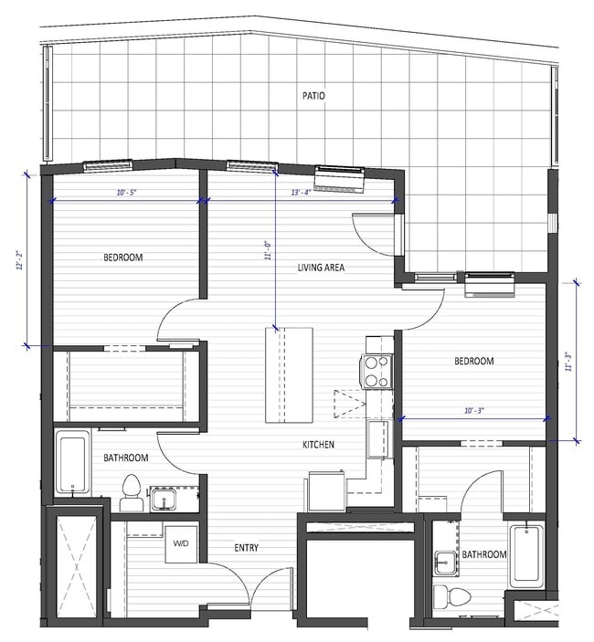 Floorplan - Hyas Point Apartments