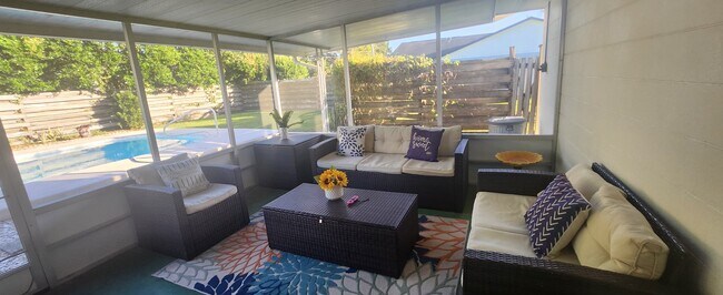 Sit or dip into the pool - 5914 Wilson Dr