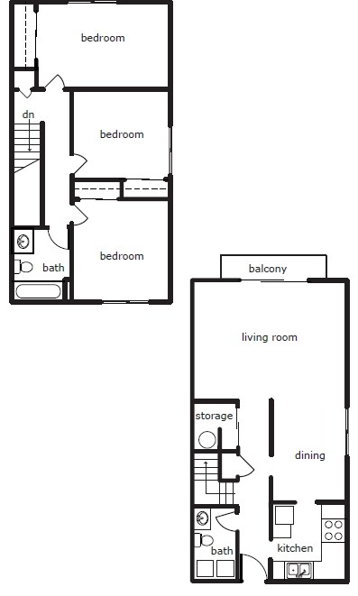 Plan C - Village Manor Apartments