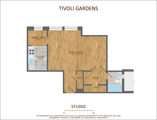 Floorplan - Tivoli Gardens