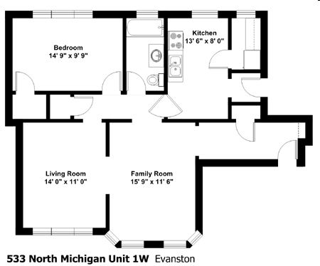 1BR/1BA - 529 Michigan