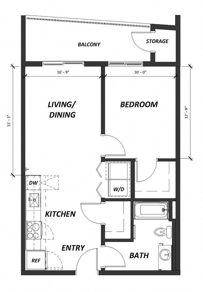 Floorplan - AVIVA Apartments