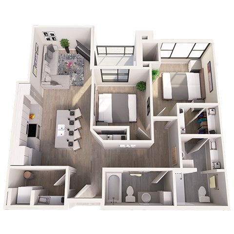 Floorplan - Current 1 & 2