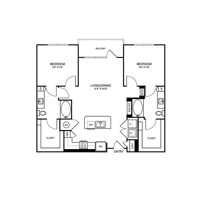 Floorplan - Allure at Southpark