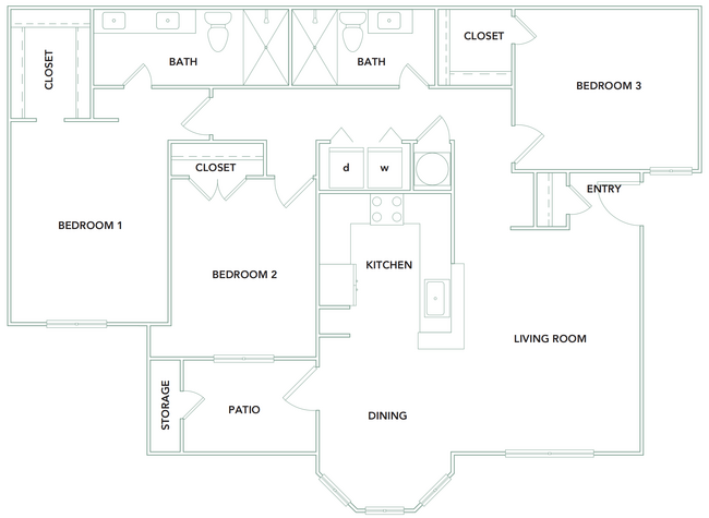 Floorplan - The Aster Sugar Land